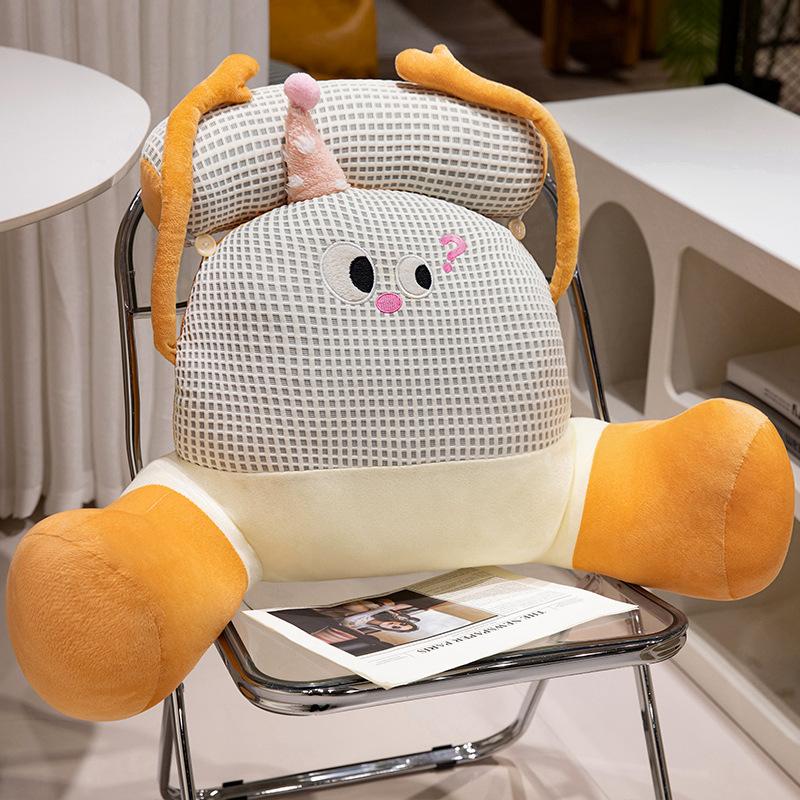 Dopamine Monster Waist Rest Removable And Washable Ice Beans Four Seasons Available Waist Pillow Office Waist Pillow Car Waist Pad