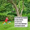 Playful Animal Cycling Windmill Toy Featuring Vibrant Color And Weather Resistant Fabric