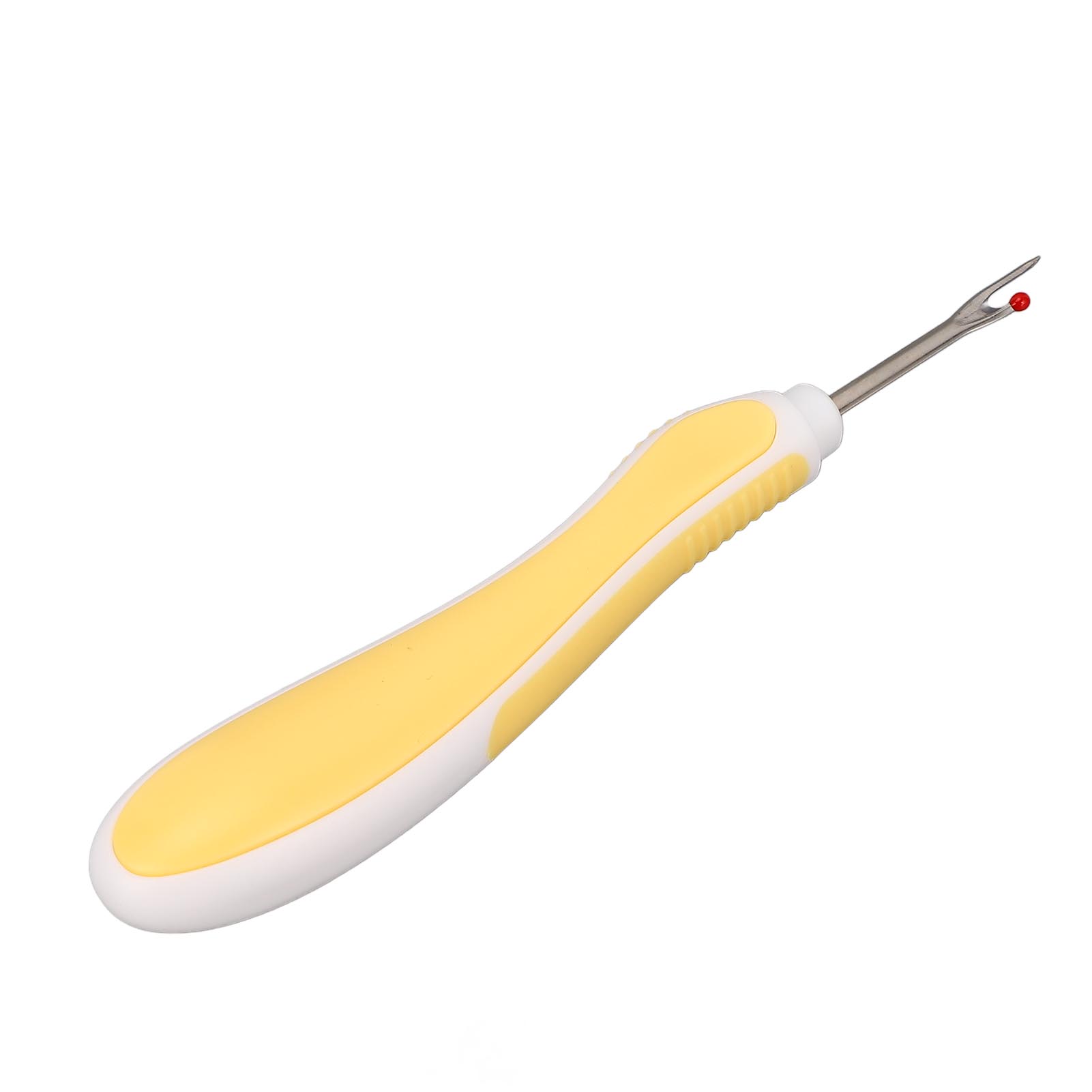 Распарыватель швов Эргономичная силиконовая ручка Экономия труда Удалитель швейных стежков Нитевдеватель Желтый