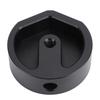 Aluminum Alloy Tripod Mount Adapter Rugged RV Mounting Tripod Bracket Stand for RV Trailer Yacht Camping Vehicle Black