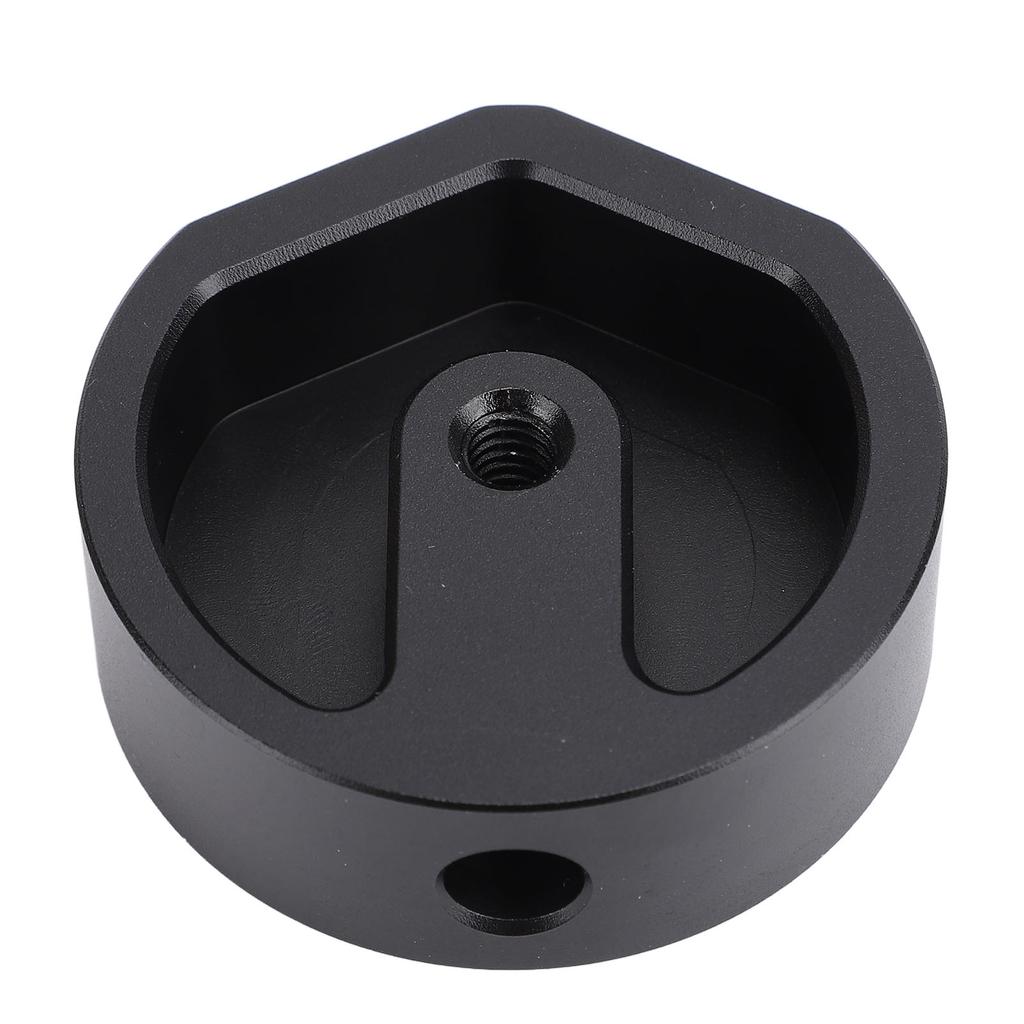 Aluminum Alloy Tripod Mount Adapter Rugged RV Mounting Tripod Bracket Stand for RV Trailer Yacht Camping Vehicle Black