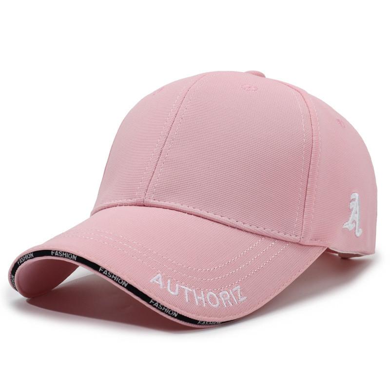 Classic Baseball Hat With Embroidered Letters And Breathable Design For All Seasons
