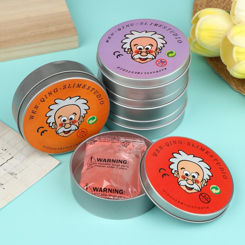 Bunter flüssiger Glas-Kristall-Schleim - Nichtklebendes Stressabbau-Druckentlastungsspielzeug für Kinder & Erwachsene, Sensorisches Fidget-Geschenk