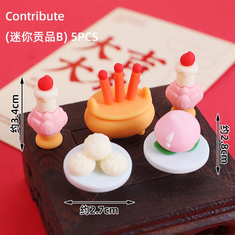 

Chinese Lunar New Year Decoration 2026 3D Dragon Baby Ornaments Spring Festival Party Cake Topper Chinese Immortal Desktop Decor