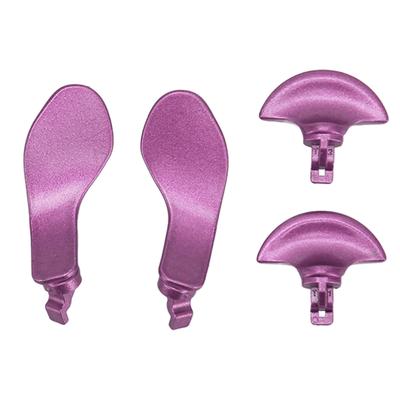 4 pezzi Paddle posteriori per controller di gioco Pulsanti posteriori in metallo di ricambio professionali per PS5 Edge