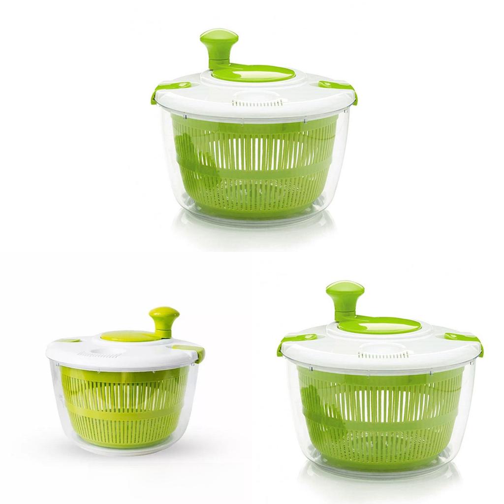 Déshydrateur et essoreuse à salade de cuisine multifonction avec impression de logo pour fruits et légumes frais