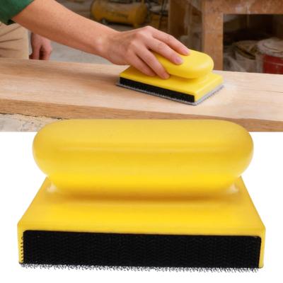 1 Stück Handschleifklotz für Holzbearbeitung Polierzubehör Modellschleifscheibe für Renovierer Holzbearbeiter Maler