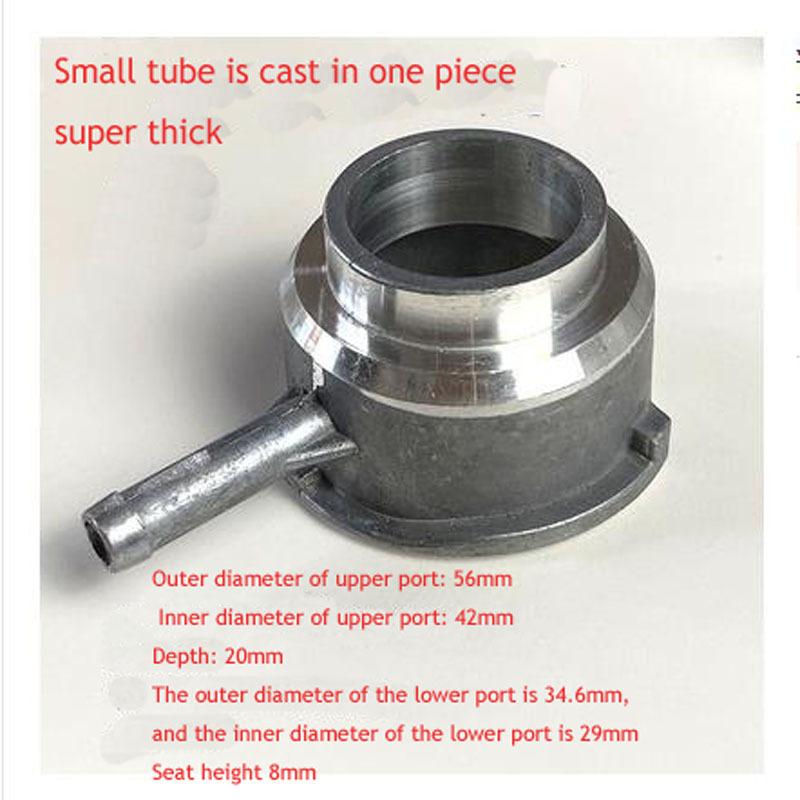 Car Water Tank Thickened Aluminum Water Nozzle Water Chamber Neck Nozzle Machining Argon Arc Welding Radiator Cover