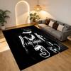 Music Living Room Nonslip Area Rug Soft Carpet For Bedroom Game Playroom Sofa Office Home Decor Doormat Christmas Gift C9302789