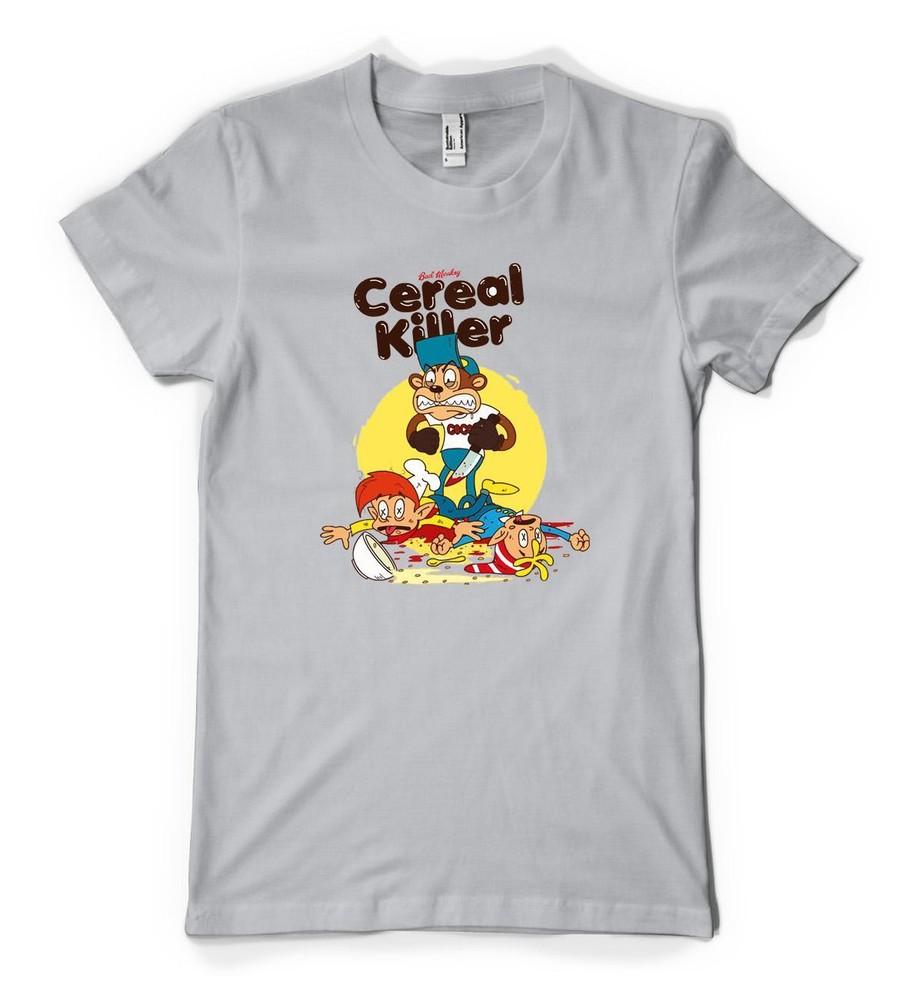 

Rice Pops Monkey Ape Cereal Killler Funny Personalised Unisex Adult T Shirt XL