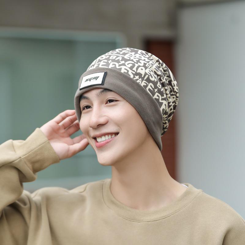 Windproof Winter Hats for Men: Large Head Circumference, Warm Protection, Dual-Use Hats & Neck Covers, Unisex Autumn/Winter Cold Gear.