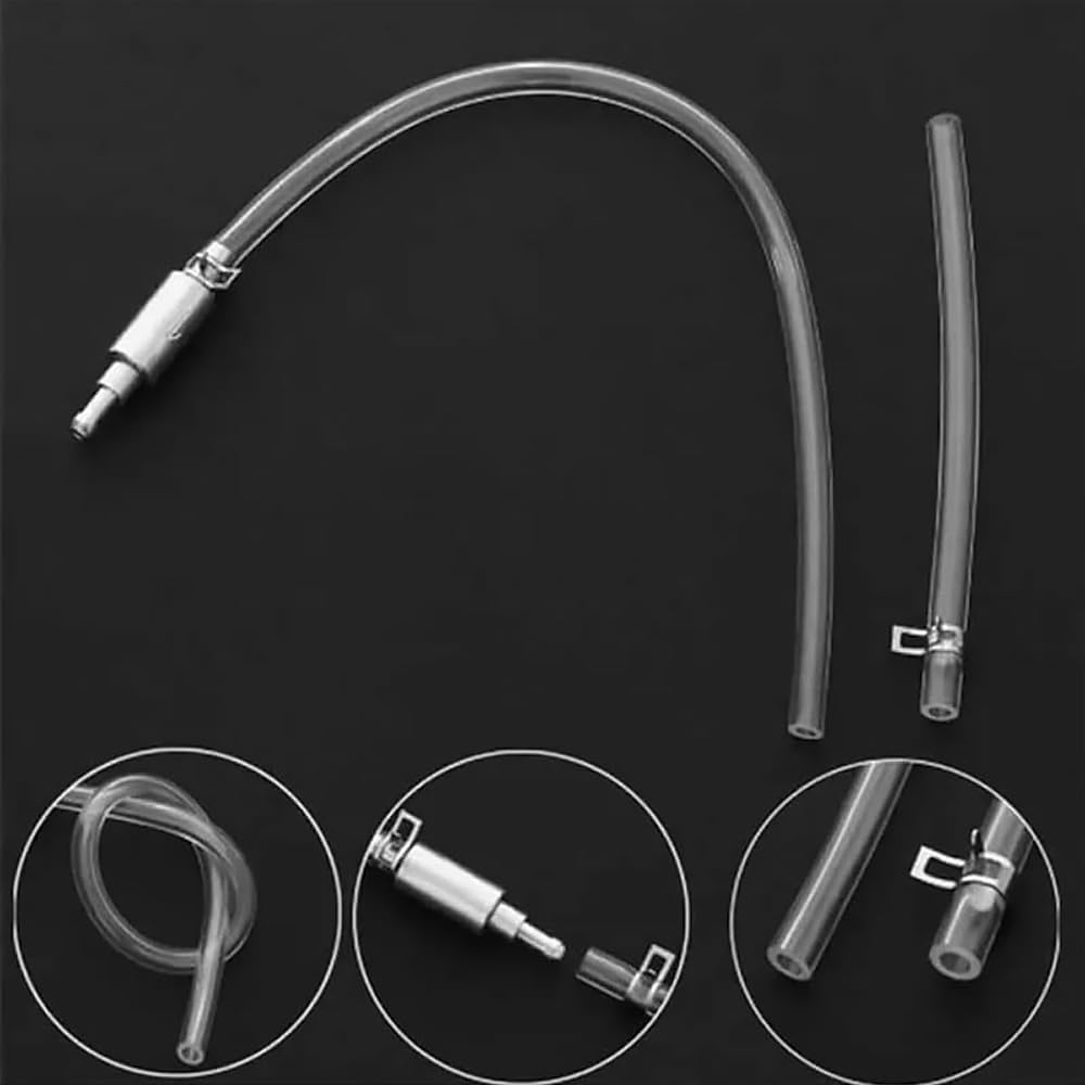 LOYELEY Brake Bleeder Hose, Replacement, Hydraulic Brake Bleeder Tool, One Way Valve,