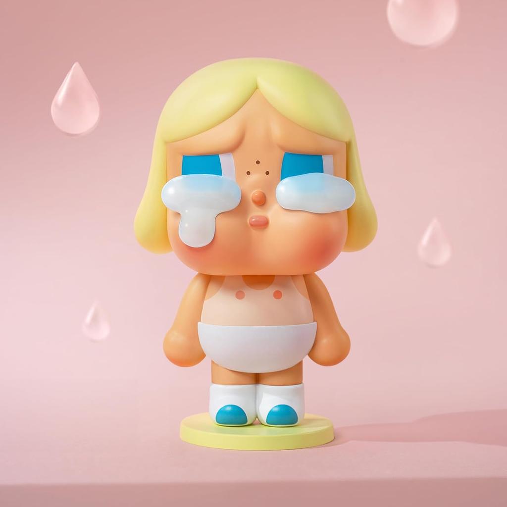 POP MART Crybaby Crying Again Series Figures, Crybaby Blind Box Figures, 1PCs Random Design Collectible Toys Home Decorations, Birthday Gifts