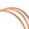 Copper Pipe Refrigeration Tube Soft Copper Tube 2m T2 Soft Copper Coil Tube Pipe ID 4mm OD 6mm Thickness 1mm for Refrigeration