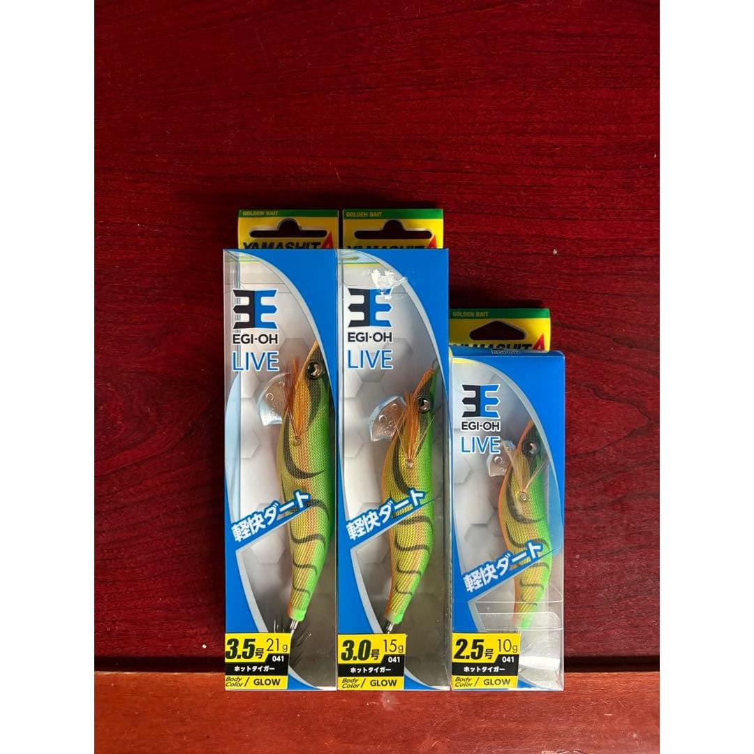 Used Out of print rare Egioh LIVE Hot Tiger 3-piece set