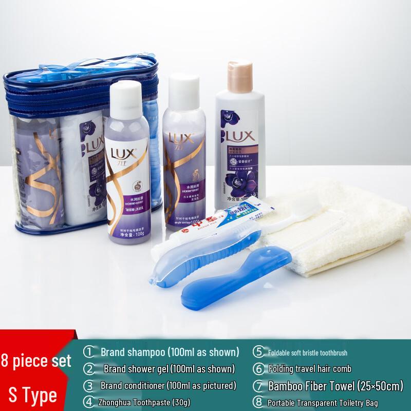 8-Piece Travel Toiletry Organizer Set
