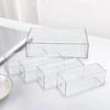 Clear Plastic Drawer Organizer Stackable Pencil Holder Stationery Storage Box  Sundry