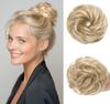 HAIR Vietnamese Small Messy Bun Pieces Women Thin Hair Curly Wavy Mini Scrunchies Updo Elastic Band