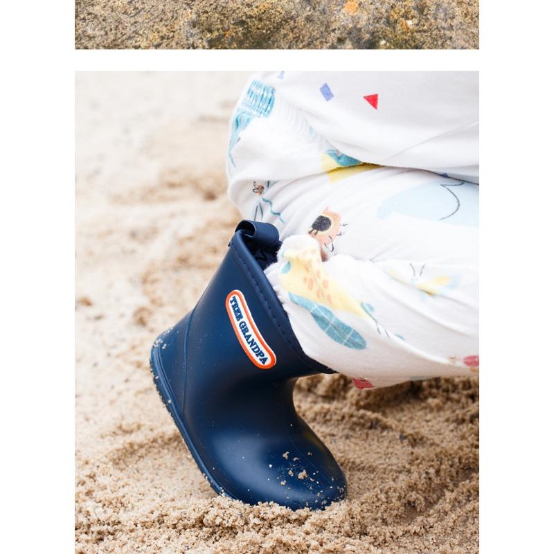 Children's Lightweight Mid Length Rain Boots for Boys and Girls