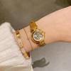 Damen Mini Kleine Zifferblatt Einfache Römische Retro Uhr Leder Feines Armband Nische Leichter Luxus Damen Uhr