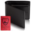 Tochigi Leather Men's Bifold Wallet with Red Tag [Featured In George Tokoro's Setagaya Base] Tochigi Leather Men's Bifold Wallet Size 13 Black