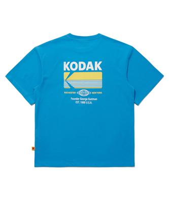 T-shirt a maniche corte KODAK Breeze Pop Aerocool con grafica grande Blu