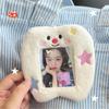 Multifunctional Photocard Case Plush Bear/Rabbit/Chick Bus Door Cards Sleeve Cartoon Cute Idol Photos Protective Cover Students
