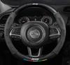 Car Steering Wheel Cover For Wrangler Patriot Commander Gladiator Renegade Grand Cherokee Compass Wagoneer Keychain