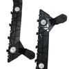 Useful Durable for Tesla Model Y Automobile Rear Bumper Bending Black Bracket Left 1494043-00-A Right 1494044-00-A Car Accessory
