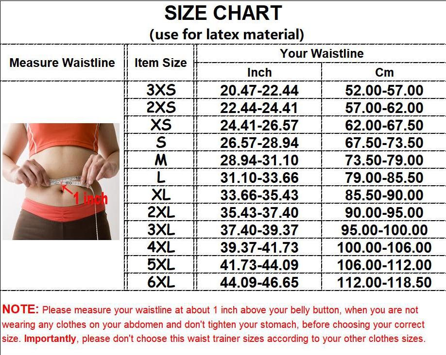 ATBUTY Adjustable Women's Latex Zip Waist Trainer Belt Slimming Waist Trimmers