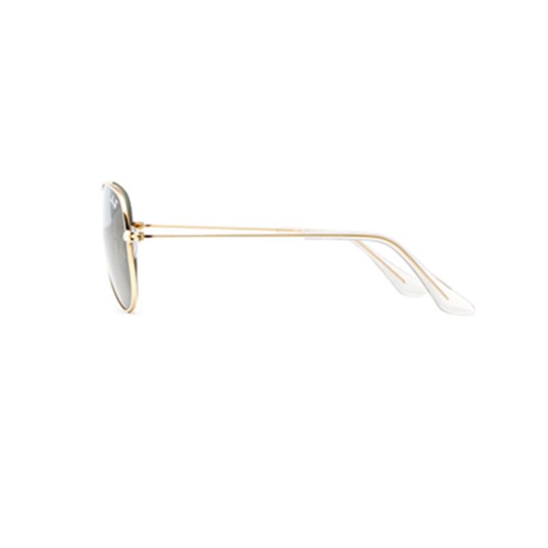 RayBan Sunglasses with Gold Frame Grey-green Lenses In Gold for Children