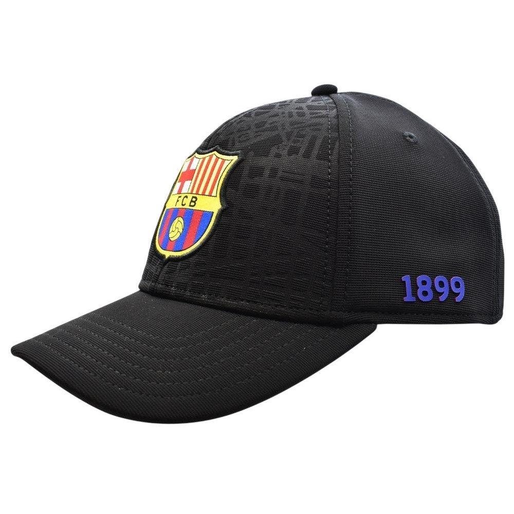 FC Barcelona czapka z daszkiem bejsbolówka Cap Cross Black FCB 5001GEXNN czarny OSFM