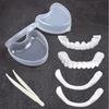 Teeth Veneers Brightening Dentures Temporary False Teeth Cover Instant Imitation Braces For Perfect Smile For Men Women
