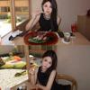 Beautiful Spice Girl Waist Dress Women's French Temperament Thousand Gold Sense Small Black Dress Birthday Dress Short Skirt
