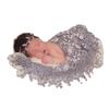 Unique Lace Embroidery Newborn Photography Props Soft Wrapping Cloth Photoshoots Baby Girls Photo Shoot Accessories