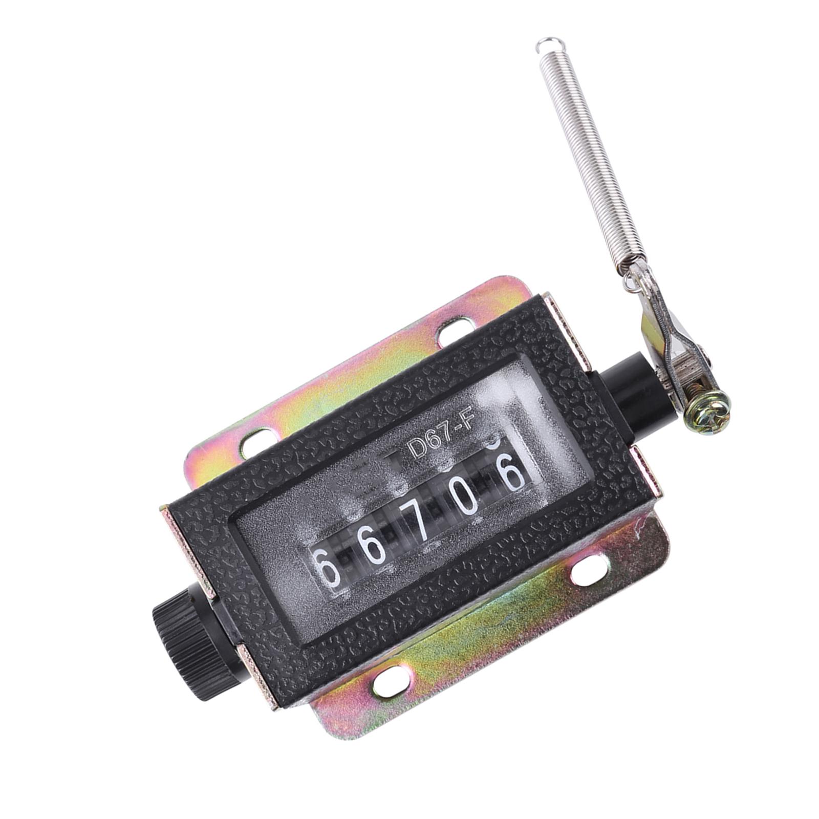 

5-разрядный ручной механический счетчик для подсчета от 0 до 99999 для промышленного оборудования, текстильного оборудования, коучинга, вязальных операций