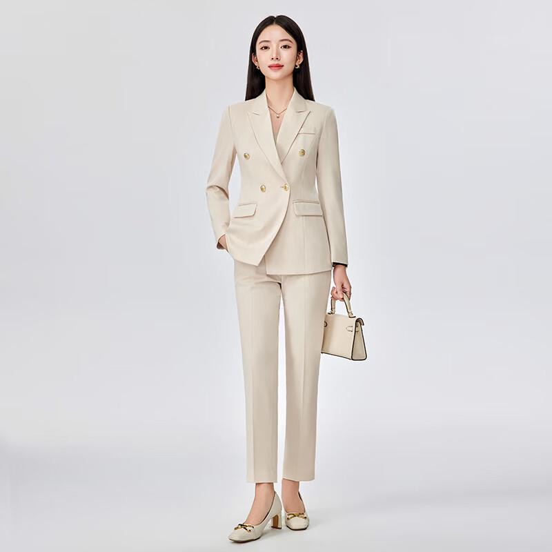 Women's Casual Professional Blazer & Pants Suit Set