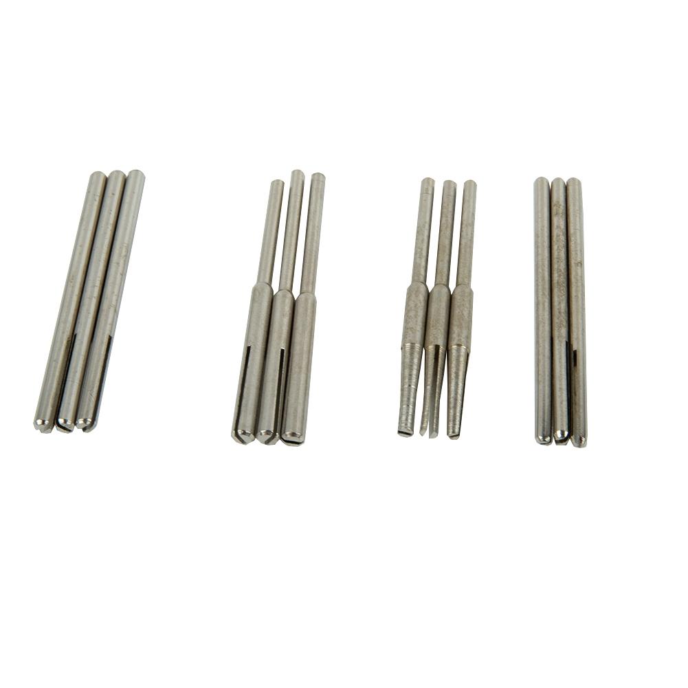 Sandpaper Clip Sandpaper Split Clamps 2.35mm/3.0mm Shank Jewelry Making