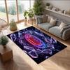 AC Milan Printed Flannel Area Rug Non Slip Soft Polyester Floor Carpet Indoor Decor Mat for Bedroom Living Room Sofa Game Room Home Decoration