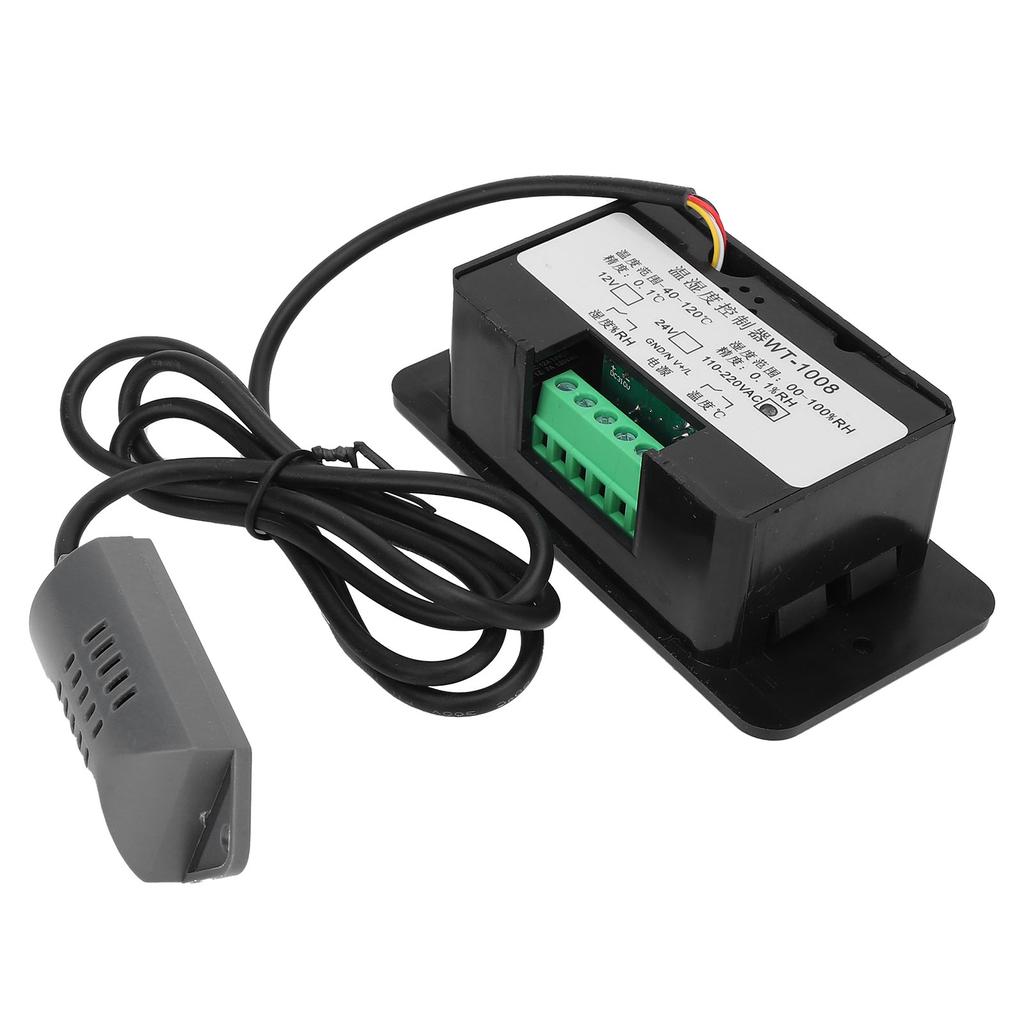 Temperature and Humidity Controller Digital Display Greenhouse Switch WT-1008 110-220VAC