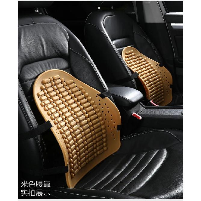 1PCS Universal Car Back Support Chair Massage Lumbar Support Waist Cushion Mesh Ventilate Cushion Pad For Car Office Home