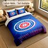 Bedding Set 1 Duvet Cover 2 Pillowcases Blackburn Rovers Football Print Soft Bed Linen Bedroom Decor