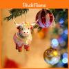 Cute Colorful Acrylic Cow Ornament For Car Interior Decoration 2023 New Style