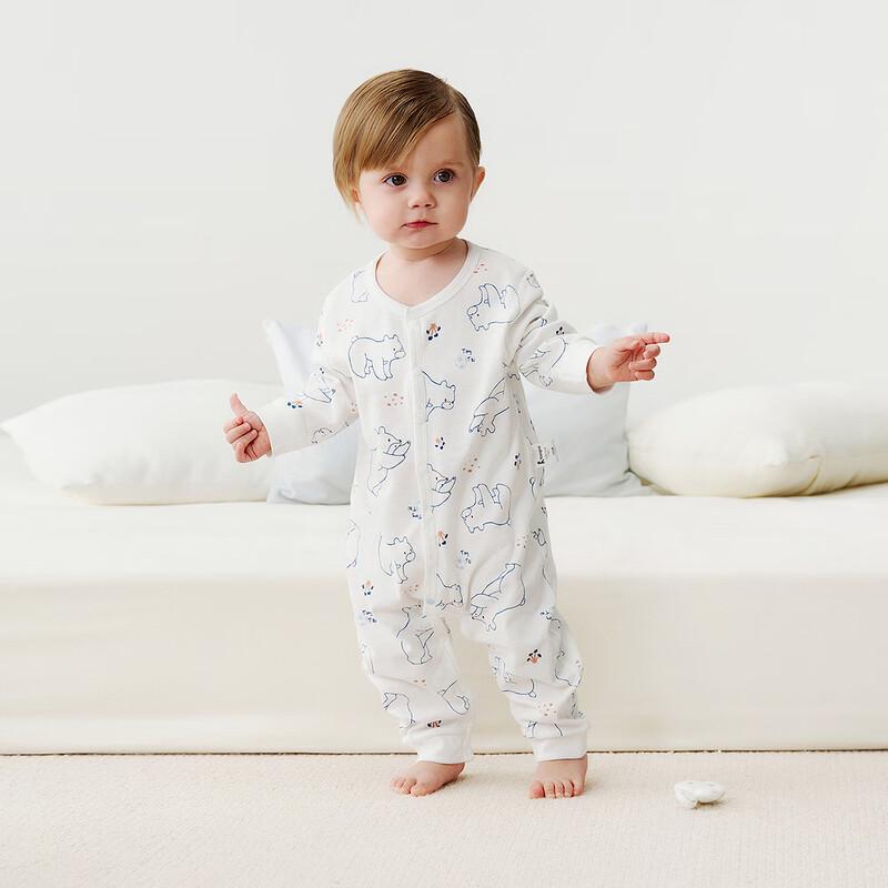 TONGTAI Baby Pure Cotton Long Sleeve Romper