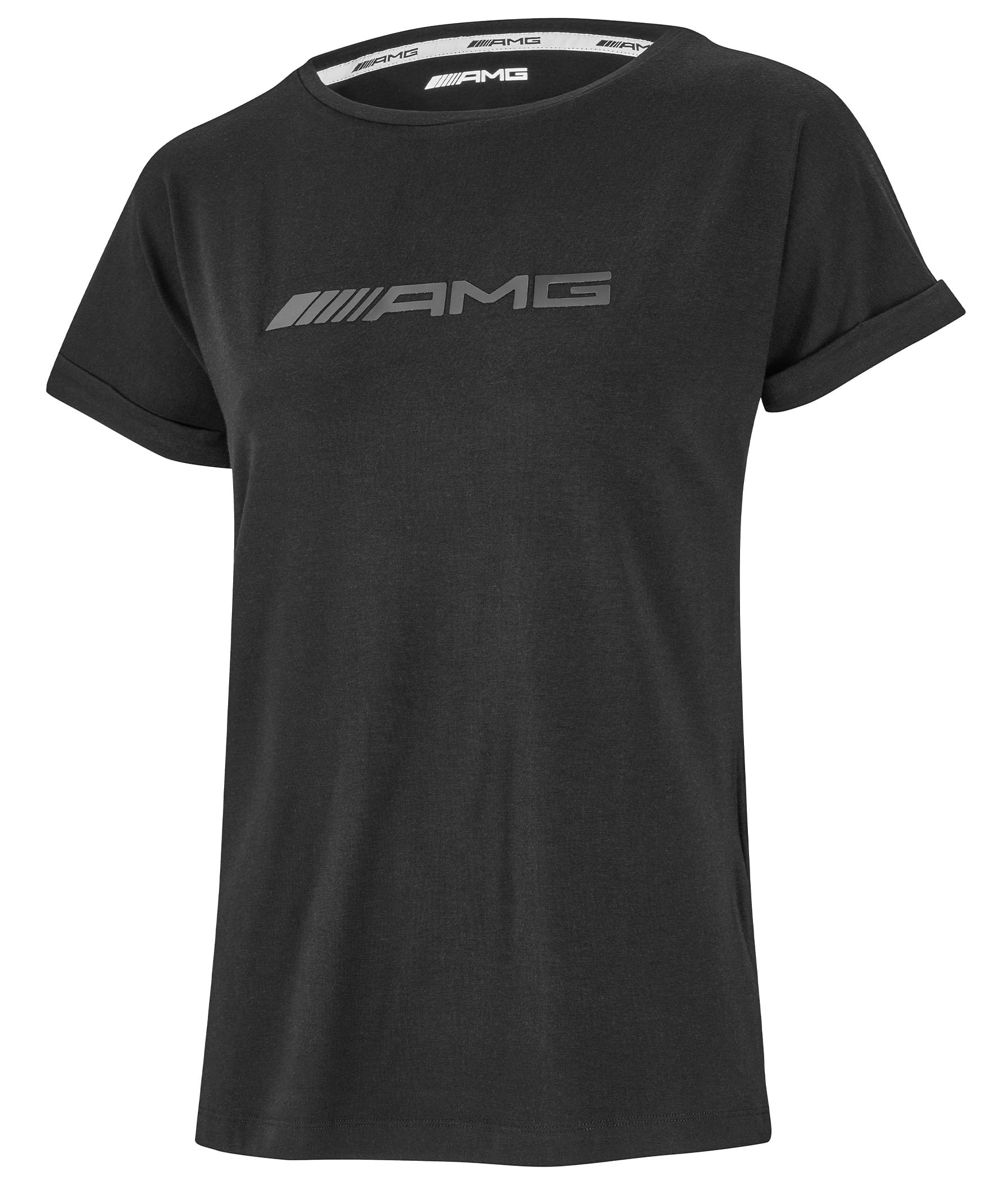 [Mercedes-Benz Collection] Genuine Mercedes-AMG T-Shirt, Women s, Black, Size S
