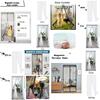 Magnetic Mesh Door Curtain For Summer Mosquito Protection, Ideal For Kitchen, Living Room, Bedroom