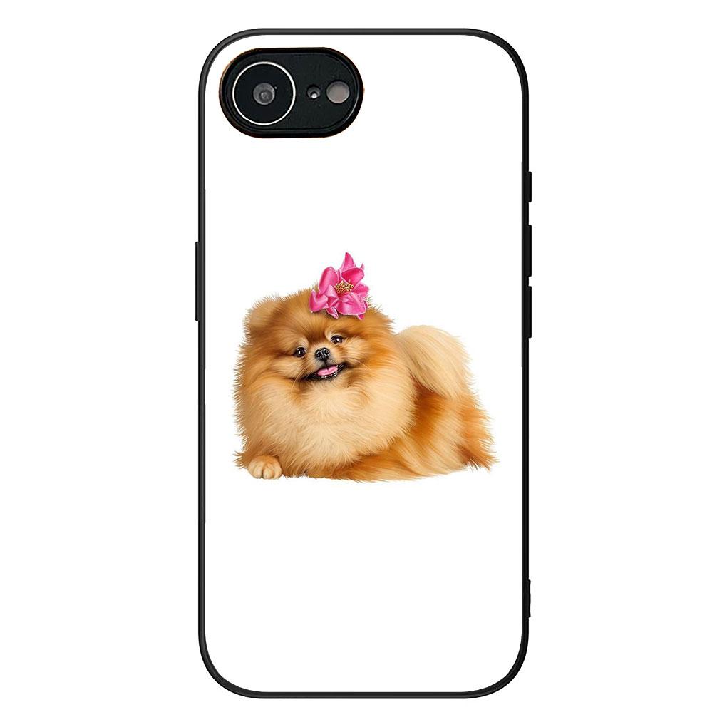 Soft Cover for Apple iPhone 13 12 Mini XS 11 Pro Max 7 8 Plus + XR SE 2022 2020 SE3 Coque Phone Case Pomeranian Poodle Dog