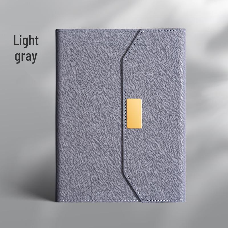 A5 Premium Loose-Leaf Notebook with Custom Gift Box – Personalized Company Souvenir with Logo for Meetings
