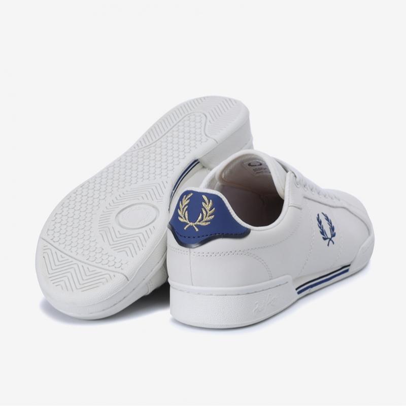Fred Perry Wide Fit Men S cupSole Leather ShoeS B722