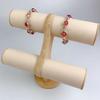 Retro Bamboo Wood Bracelet Display Stand for Jewelry and Watches